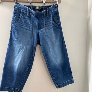 Torrid pull on Denim Capri Pants